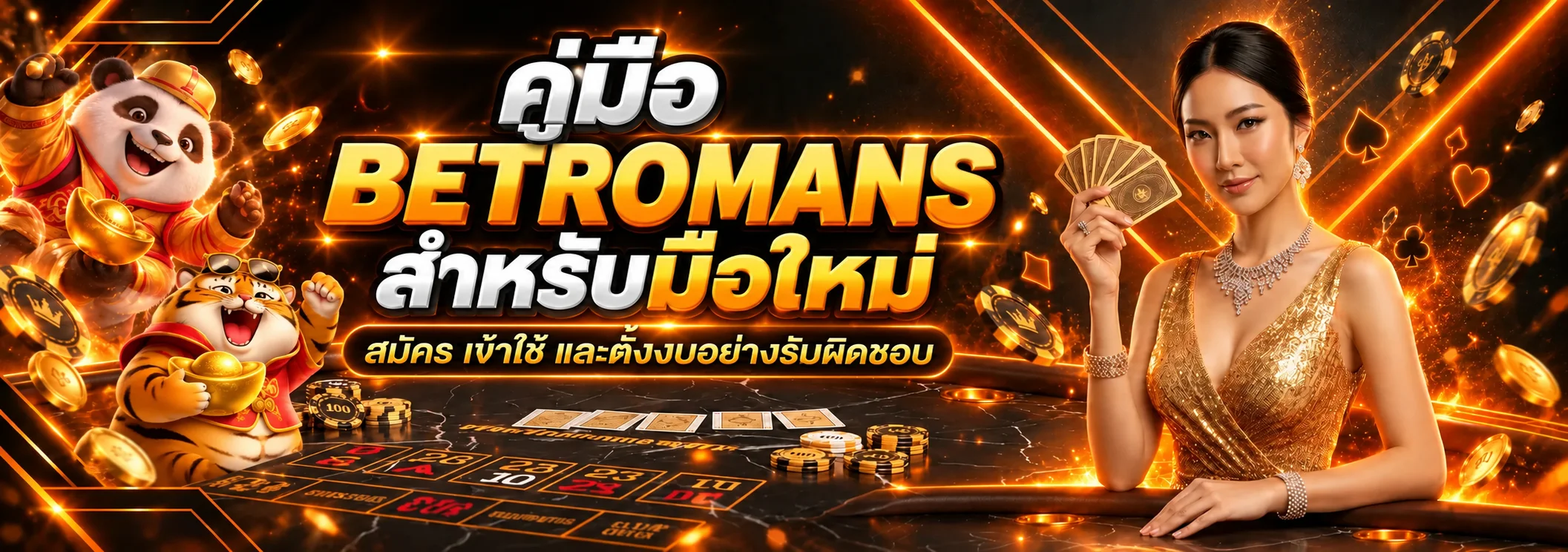 BETROMANS คู่มือมือใหม่ สมัคร เข้าใช้ และตั้งงบ